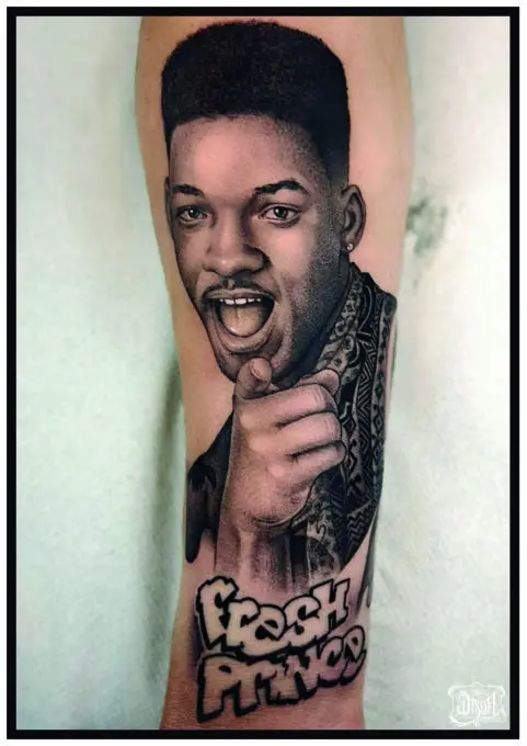 Tattoo black and  grey will smith, trabajo de Mr. disoh