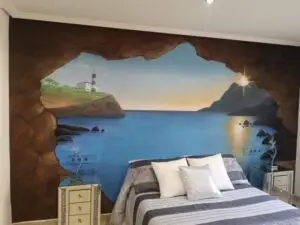 Mural dormitorio