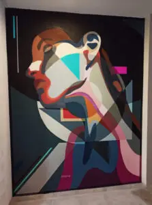 Mural abstracto