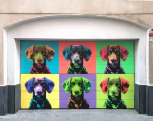 Graffiti pop art