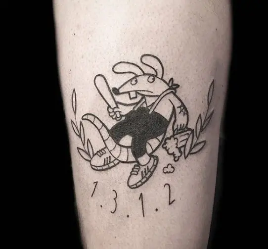Tatuaje Sku 1312, trabajo de Uonk55