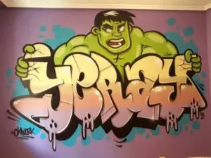 Graffiti habitación