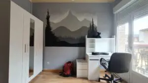 Decoración en habitación