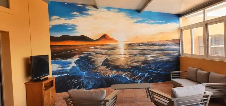 Paisaje realista mar