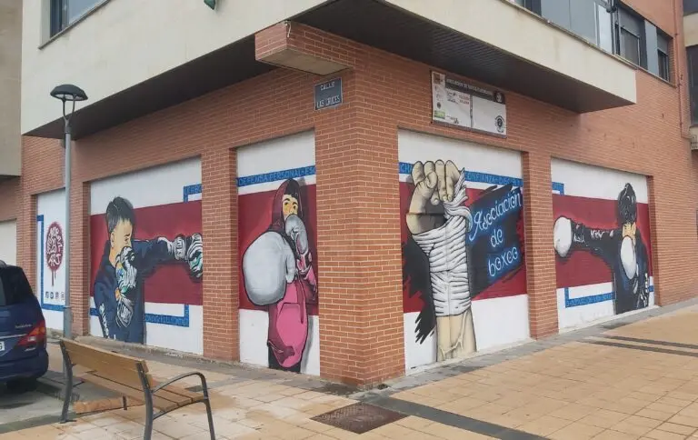 Asociación de boxeo, trabajo de Stendhal23art