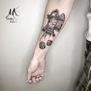 Dungeons & Dragons — Tatuajes realistas