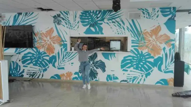 Mural de flores