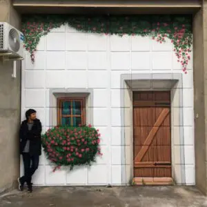 Trampantojo portón vivienda.