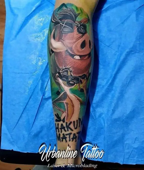 Últimos trabajos, trabajo de Urbanline Tattoo