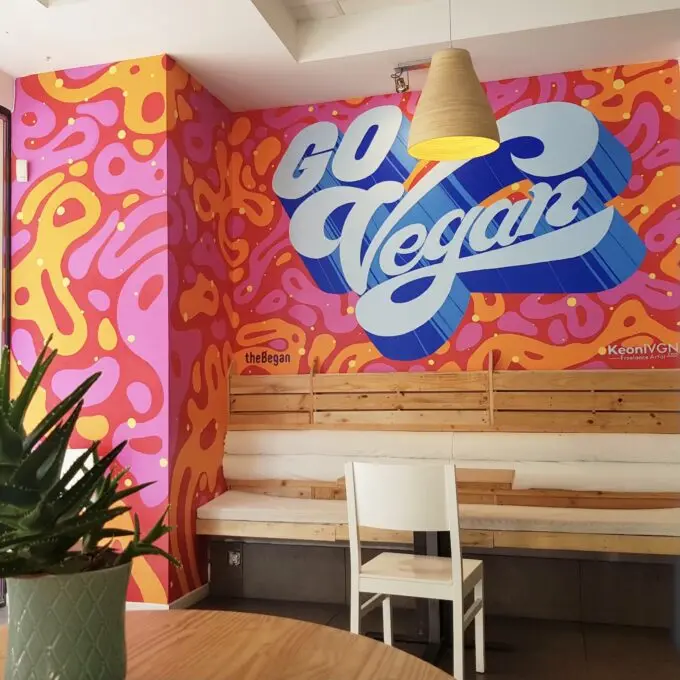 Mural “Go Vegan”