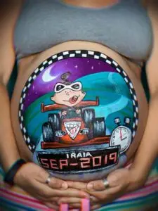 Bellypainting IRAIA