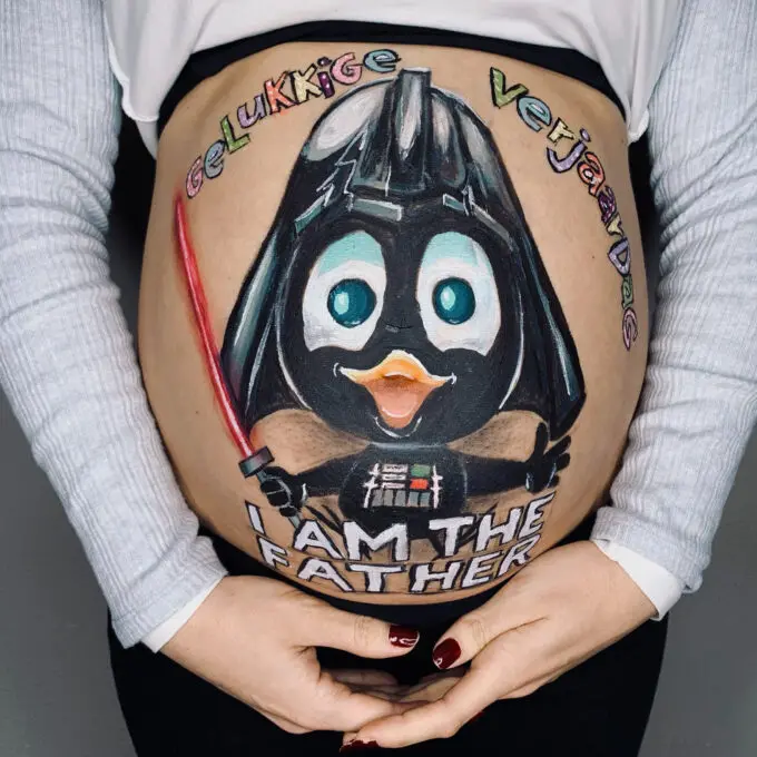 BELLYPAINTING CALIMERO