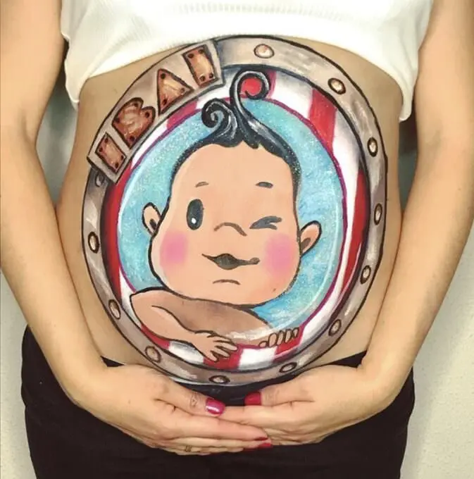 Bellypainting