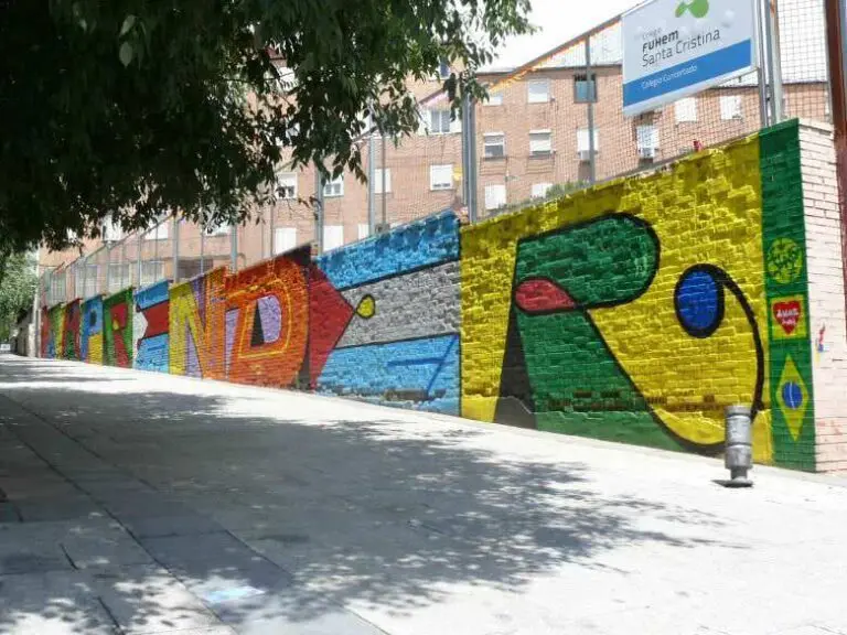 Mural Colegio Snta. Cristina Madrid