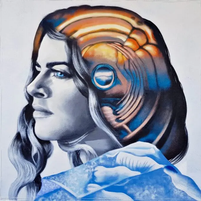 Deep look at the plastic ocean - Mural para el Cultura Inquieta Urban Fest