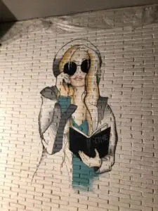 Mural decorativo a mano