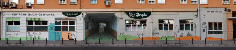 Escuela infantil Giorgeta, Valencia., trabajo de Pinturearte VLC