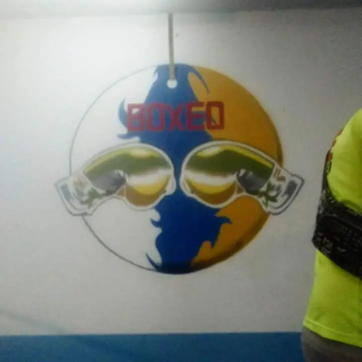 Mural: Logo escudo boxeo Pedro Miranda