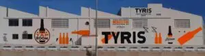 Rotulación: Fábrica de cerveza Tyris, Paterna.