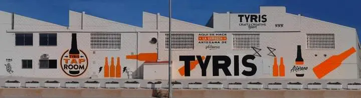 Rotulación: Fábrica de cerveza Tyris, Paterna.