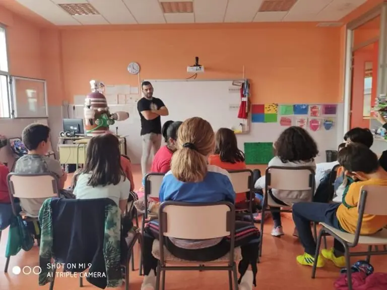 Charla-Taller infantil, trabajo de Stendhal23art
