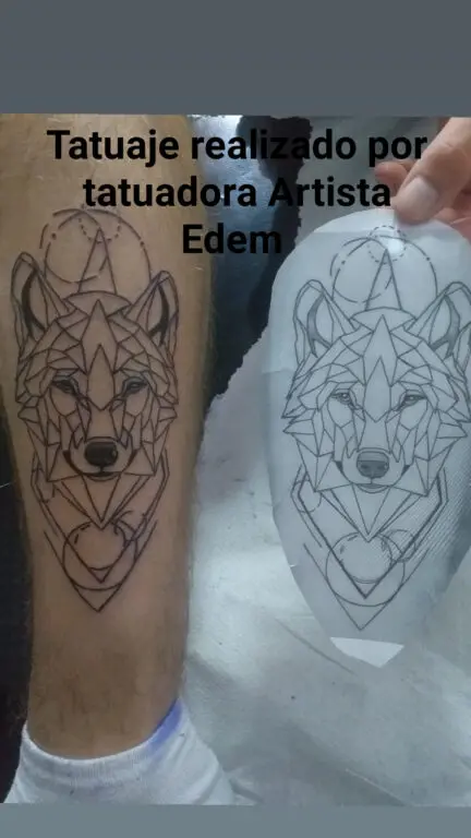 Tatuaje: Lobito, trabajo de Tatuadora Edem Arte en tu piel