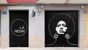Mural en Restaurante La Negri, Benimaclet.