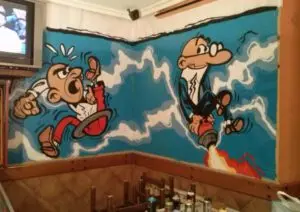 Mortadelo y Filemón – Decoración de bar