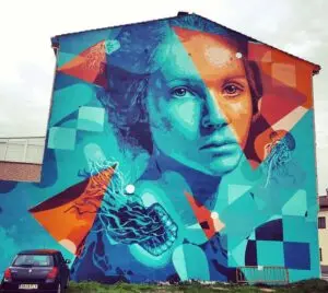 Mural decorativo grandes dimensiones