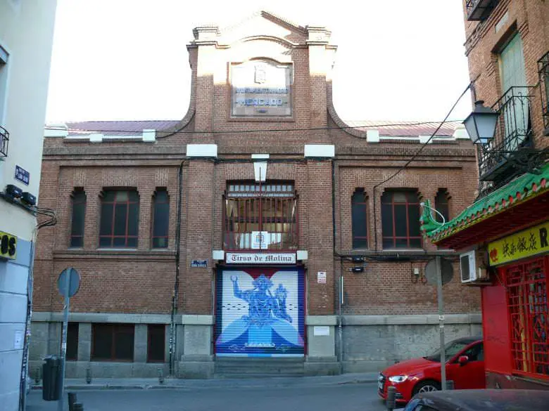 Mural para Mercado Tirso de Molina de Madrid