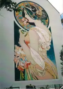 Mural en Berlin.