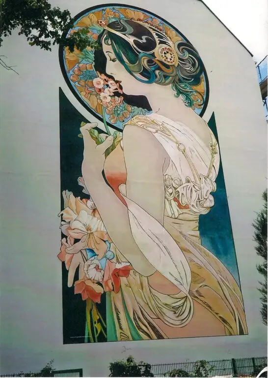 Mural en Berlin.