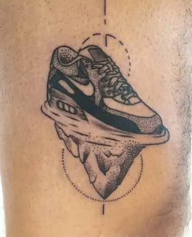 Tatuajes zapatillas nike air max