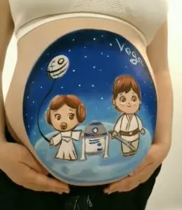 Barriguita pintada Star Wars