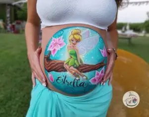 Belly painting de campanilla