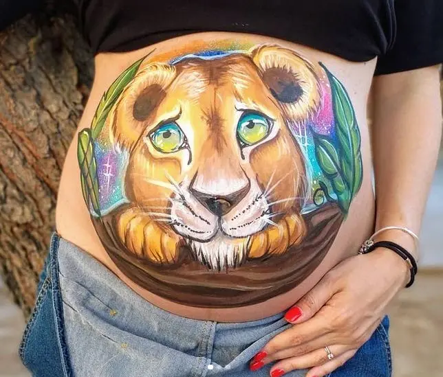Belly Paint leon