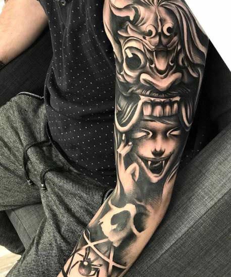 Tatuajes símbolos sobre la muerte