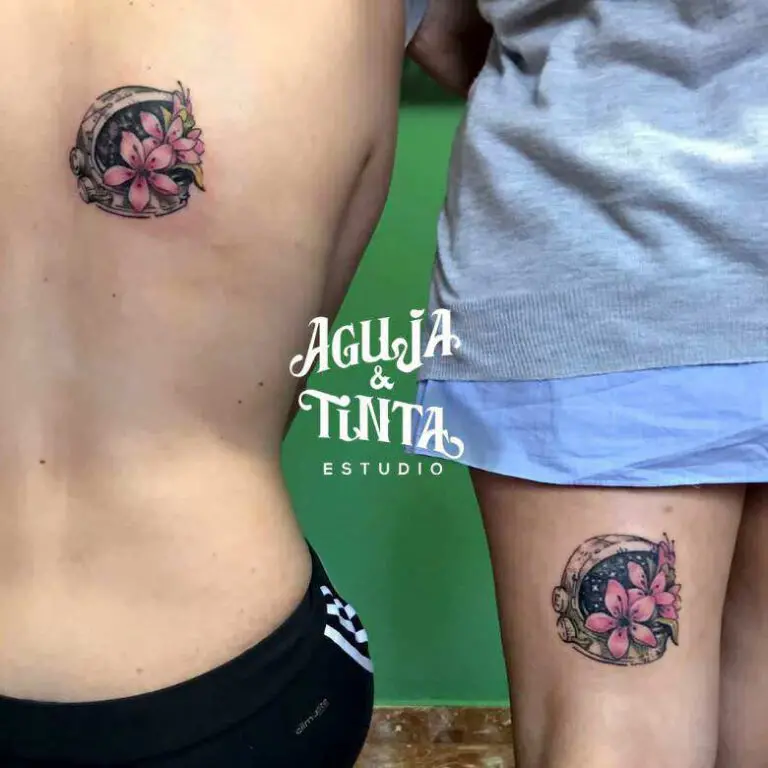 Tatuaje Casco de Astronauta