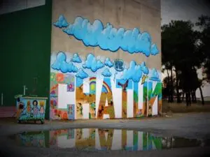 Graffiti: Chatún Mural en Frontón