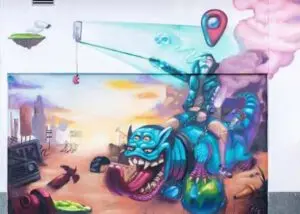 Graffiti estilo libre
