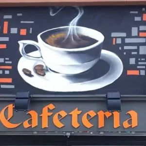 Mural cafetería