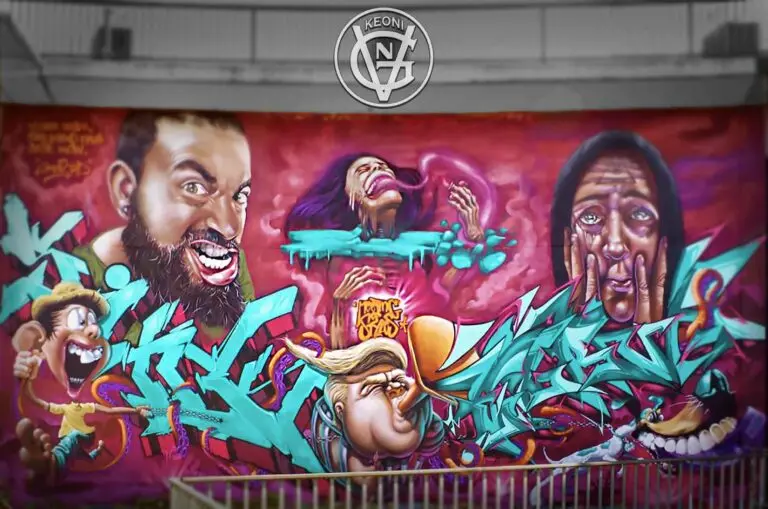 Mural Meeting of Styles 2017 Alemania (Wiesbaden)