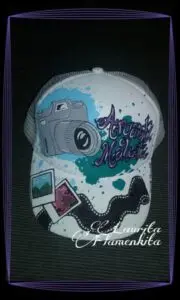 Gorras pintadas a mano