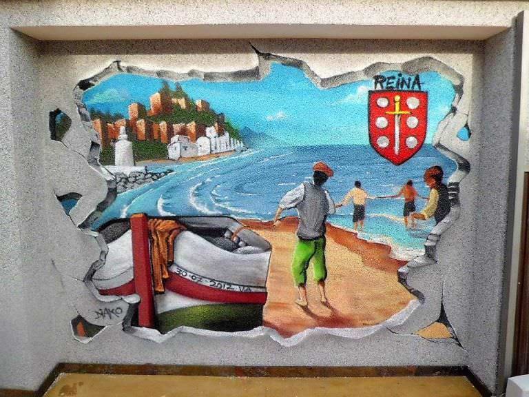 Mural decorativo