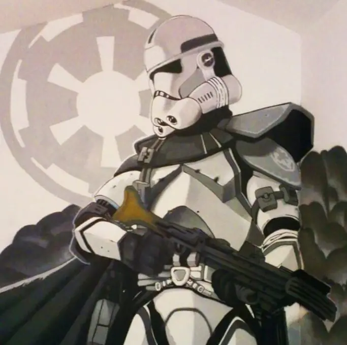 Graffiti Star Wars