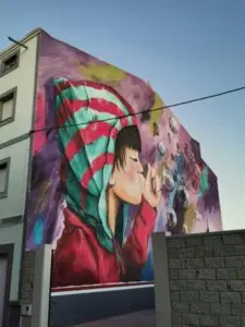 Mural de grandes dimensiones