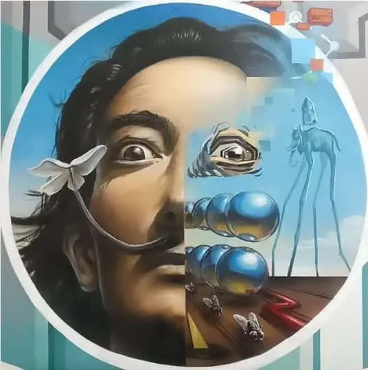 Dibujo de Salvador Dalí