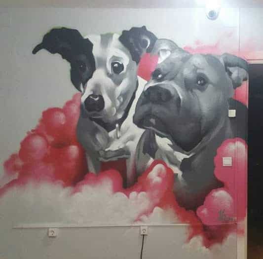 Mural para tienda