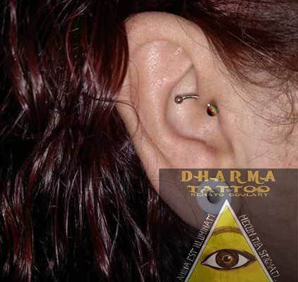 Piercing oreja
