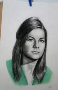 Retrato a lápiz